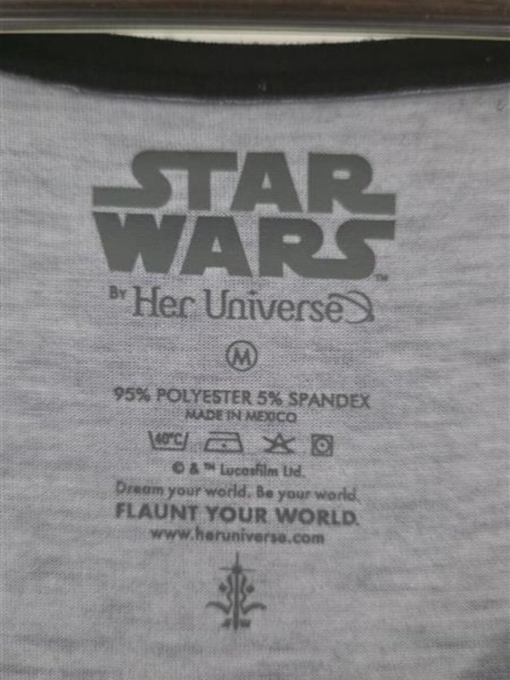 Star Wars Her Universe Darth Vader Fit & Flare Dress Black Gray Medium - Picture 2 of 5